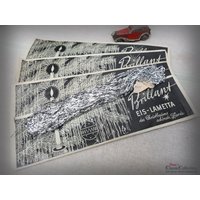 4Er Set Eis-Lametta in Ovp ~ Unbenutzt Brillant Lametta Alter Baumbehang Weihnachtsbaum Original Packed Silver Tinsel Hz6460S4 von DanysVintageShop