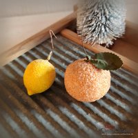Zitrone Und Orange ~ Pappmaché Masse Baumbehang Vintage Obst Christbaumschmuck Früchte Weihnachtsschmuck Weihnachtsbaum Hb2025 Zitrone Und Orange ~ Pappmaché Masse Baumbehang Vintage Obst Christbaumschmuck Früchte Weihnachtsschmuck Weihnachtsbaum Hb2025 von DanysVintageShop