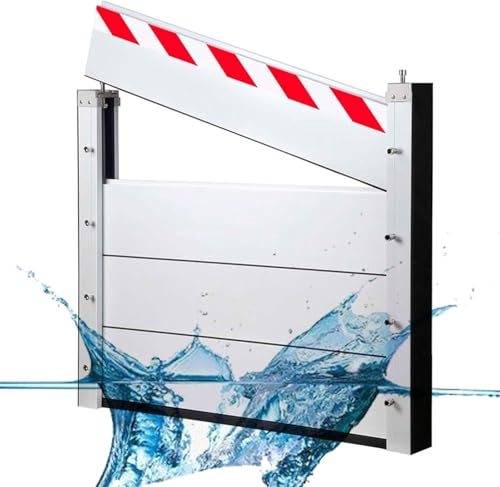 Aluminium-Hochwasserschutzplatte, Hochwasserschutzbarrieren Robuste Modulkonstruktion Wasserrückhalteplatte(Exterior,193 * 60cm) von DaoGeSir