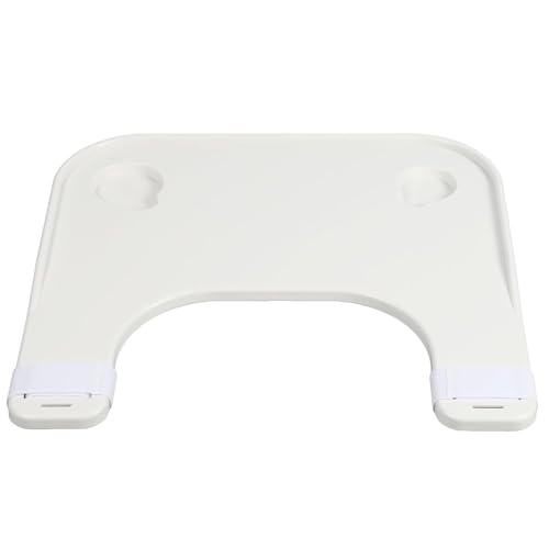 DaoGeSir Rollstuhl Tisch Tablett, Rollstuhltherapietisch Robuste ABS-Kunststoff-Rollstuhl Esstisch Board Für Erwachsene Ältere Menschen Essen Lesen Rollstuhl Lap Tablett Tisch von DaoGeSir