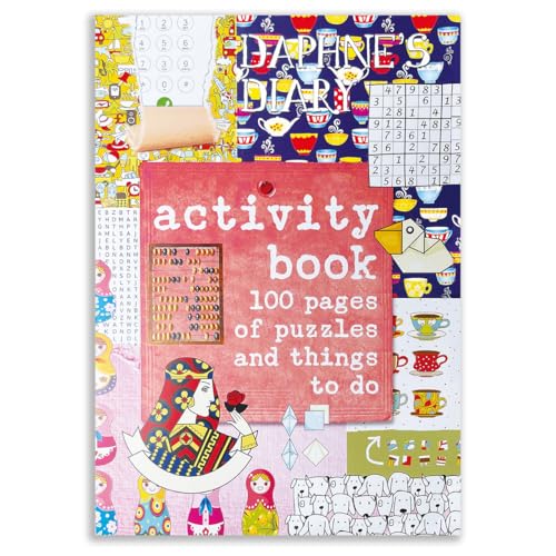 Daphne's Diary Activity Book I | 100 spannende Seiten mit Rätseln, Ausmalen und Herausforderungen | Spaßiges Familienaktivitäts-Kit mit hochwertigem Papier für kreatives Lernen von Daphne's Diary