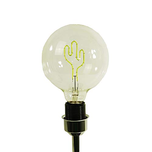 Dapo LED Deko-Leuchtmittel Fassung E27 2Watt LED-Lampe Deko-Leuchte-Glühbirne Beleuchtung im Retro Vintage Look Birne mit Glühfaden (Klar-grün) von Dapo