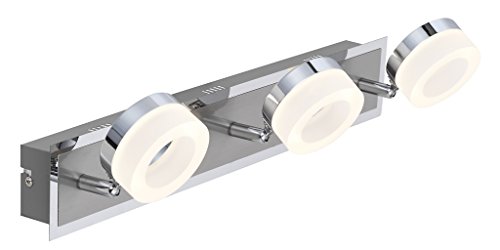 Dapo LED Leuchte Decken-Spot Marena LED-Deckenleuchte LED-Deckenstrahler 4W- 320lm Wand-Spot LED-Deckenspot LED-Wandleuchte Spotleuchte LED (nickel-3 flammig) von Dapo