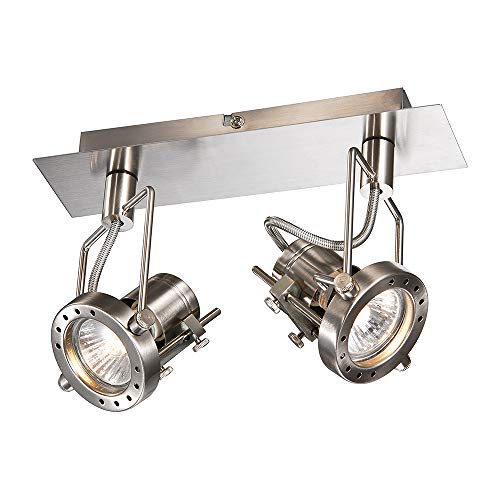 Dapo LED-Strahler-Spot JET-LINE2 inkl. GU10 Leuchtmittel 2 x 7W Deck-Wand-Bad-Keller-Leuchte-Lampe-Strahler-Spot-Lichtleiste Dapo LED-Strahler-Spot JET-LINE2 inkl. GU10 Leuchtmittel 2 x 7W Deck-Wand-Bad-Keller-Leuchte-Lampe-Strahler-Spot-Lichtleiste von Dapo