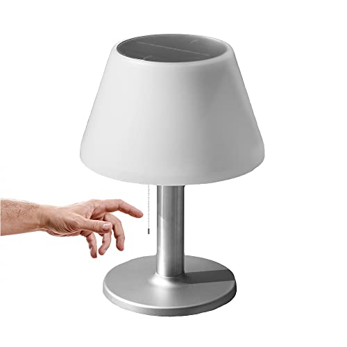 Dapo Solar- Tischlampe -Außen- Outdoor -Garten-Tisch-Leuchte JOLLA (Warmweiss) von Dapo