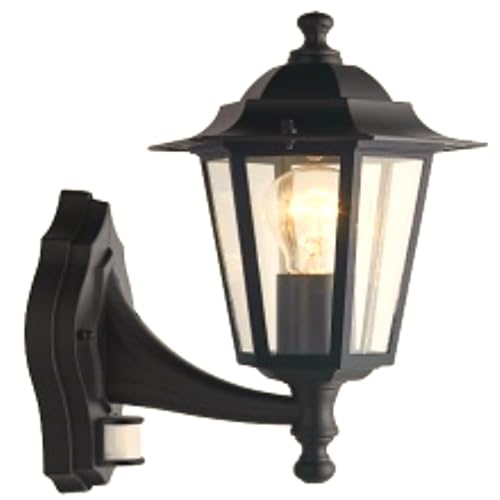 LED-Außen-Wand-Leuchten KINGSTON Aluminium Druckguss 6 Watt schwarz Garten-Balkon-Terrasse-Lampe von Dapo