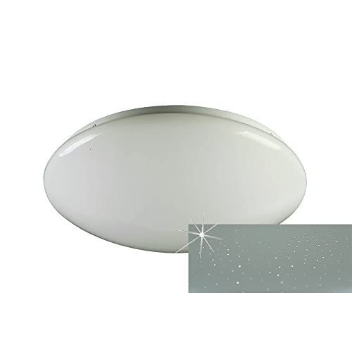 LED-Decken-Leuchte-Lampe ESRA D-40cm Sternenhimmel-Optik mit Fernbedienung Lichtfarbe wechselbar von Dapo