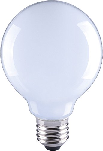 Dapo LED Leuchtmittel Mini Ball E27-6Watt warmweiß 730Lumen G80 Birne matt energiesparende Lampe Bulb Glühlampe von Dapo