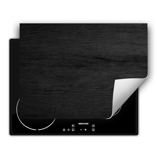 DarHaus Herdabdeckplatte 1 teilig 80x52 cm Küche Herdabdeckung Ceranfeld Herdabdeckplatten Anti Rutsch Matte Aufrollbar, schwarz - Holz DarHaus Herdabdeckplatte 1 teilig 80x52 cm Küche Herdabdeckung Ceranfeld Herdabdeckplatten Anti Rutsch Matte Aufrollbar, schwarz - Holz von DarHaus