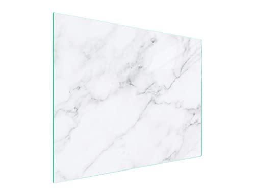 DarHaus Herdabdeckplatte 52x40 cm 1-teilig Ceranfeldabdeckung Induktion Herdschutz Spritzschutz Glasplatte Deko Schneidebrett, Marmor Weiß DarHaus Herdabdeckplatte 52x40 cm 1-teilig Ceranfeldabdeckung Induktion Herdschutz Spritzschutz Glasplatte Deko Schneidebrett, Marmor Weiß von DarHaus