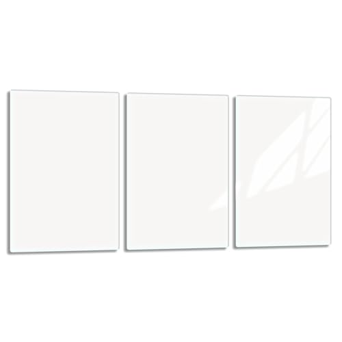 DarHaus Herdabdeckplatte Abdeckung Ceranfeld Abdeckplatte Schneidebrett 3-Teilig 30x52 cm Weiß DarHaus Herdabdeckplatte Abdeckung Ceranfeld Abdeckplatte Schneidebrett 3-Teilig 30x52 cm Weiß von DarHaus