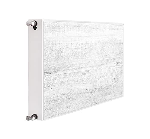 DarHaus Magnet Heizkörperverkleidung Heizkörperabdeckung Heizung Schutz, 100x60 Motiv Holz von DarHaus