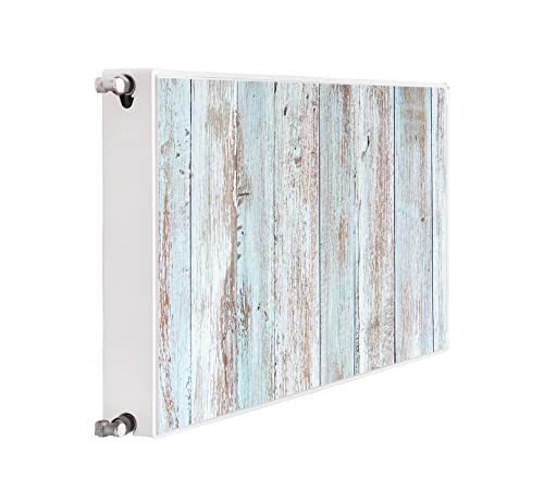 DarHaus Magnet Heizkörperverkleidung Heizkörperabdeckung Heizung Schutz, 100x60 Motiv Holz von DarHaus