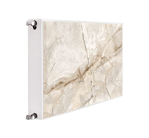 DarHaus Magnet Heizkörperverkleidung Heizkörperabdeckung Heizung Schutz, 100x60 Motiv MARMOR von DarHaus