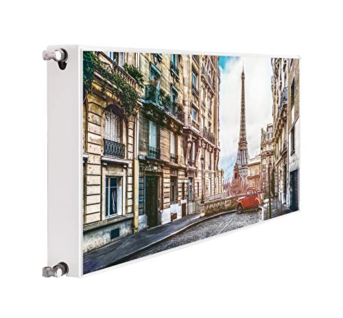 DarHaus Magnet Heizkörperverkleidung Heizkörperabdeckung Heizung Schutz, 140x60 Motiv Paris von DarHaus