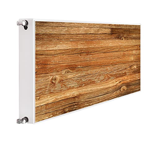 DarHaus Magnet Heizkörperverkleidung Heizkörperabdeckung Heizung Schutz, 160x60 Motiv Holz von DarHaus