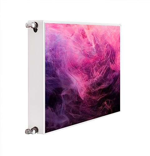 DarHaus Magnet Heizkörperverkleidung Heizkörperabdeckung Heizung Schutz, 60x60 Motiv ROSA von DarHaus