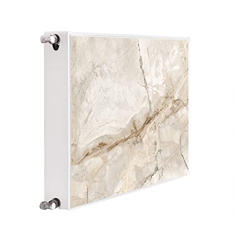 DarHaus Magnet Heizkörperverkleidung Heizkörperabdeckung Heizung Schutz, 80x60 Motiv MARMOR von DarHaus