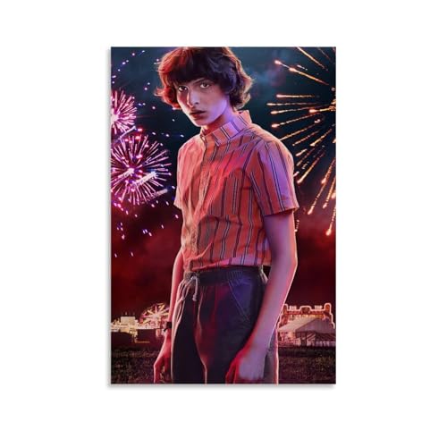 DaranKaep Actor Finn Wolfhard Poster Dekorative Malerei Leinwand Wandkunst Wohnzimmer Poster Schlafzimmer Malerei,Wandkunst Bilddruck Moderne Familienzimmer Dekor 08x12inch(20x30cm) von DaranKaep