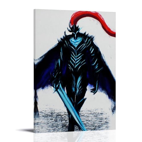 DaranKaep Igris Solo Leveling Anime Poster Dekorative Malerei Leinwand Wandkunst Wohnzimmer Poster Schlafzimmer Malerei,Wandkunst Bilddruck Moderne Familienzimmer Dekor 16x24inch(40x60cm) von DaranKaep