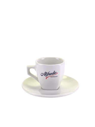 Aurora elfenbein Alfredo Classic Espresso-Tasse mit Untertasse 6 Stk 