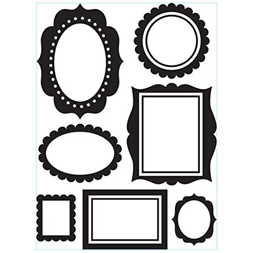 Darice 1219-410 Prägeschablone, Wand mit Bilderrahmen, Plastik, transparent, 10,8 x 14,6 x 0,4 cm Darice 1219-410 Prägeschablone, Wand mit Bilderrahmen, Plastik, transparent, 10,8 x 14,6 x 0,4 cm von Darice