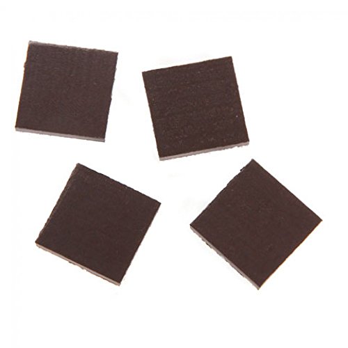 Darice Quadratische Magnete mit selbstklebender Rückseite, 4 Stück pro Packung. von Darice