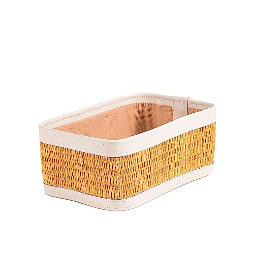 Darido Smar Baskets Rectangular - M Größe 27x17x11.5CM - Korb für Küche, Bad und Umzug - Perfekte Aufbewahrungseinheit und Obstkorb von Darido