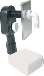 Unterputz Siphon Geruchverschluss für Anschluss Geschirrspüler oder Waschmaschine von Dario