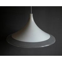 Vintage Guzzini Möbel Hängelampe/Mid Century Kunststoff Harvey Deckenlampe Space Age Leuchte Beleuchtung Albatros von DarjaDarjuska