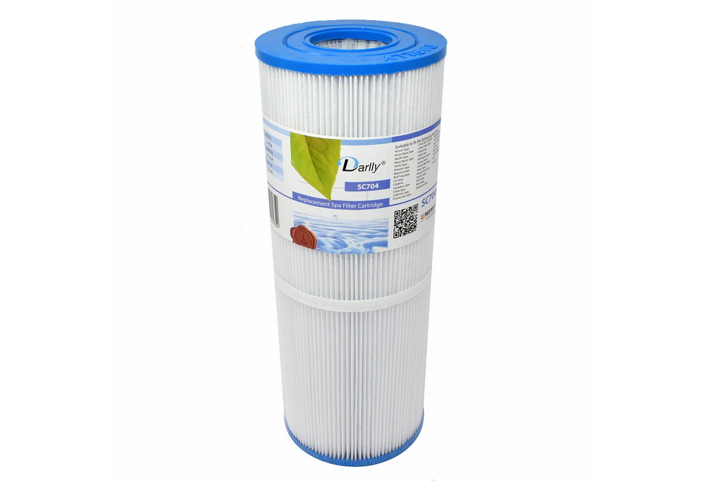 Darlly Pool-Filterkartusche Darlly SC704 Filter Ersatzfilter Lamellenfilter Apollo Jacuzzi von Darlly