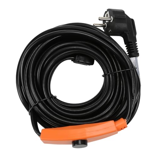 Daromigo 2m Frostschutz Heizkabel mit Thermostat 32W 230V IP68, Frostschutzkabel Rohrbegleitheizung mit Automatikschalter 16 W/M, Heizband für Wasserleitungen im Haus, Pool, Teich, 1 Pack Daromigo 2m Frostschutz Heizkabel mit Thermostat 32W 230V IP68, Frostschutzkabel Rohrbegleitheizung mit Automatikschalter 16 W/M, Heizband für Wasserleitungen im Haus, Pool, Teich, 1 Pack von Daromigo