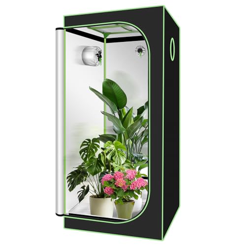 Daromigo Growzelt 80x80x180 cm – Indoor-Growzelt aus 600D Polyester, transparentem PVC-Fenster, Ideal für optimales Pflanzenwachstum, Grow-Tent für Verschiedene Umgebungen Daromigo Growzelt 80x80x180 cm – Indoor-Growzelt aus 600D Polyester, transparentem PVC-Fenster, Ideal für optimales Pflanzenwachstum, Grow-Tent für Verschiedene Umgebungen von Daromigo