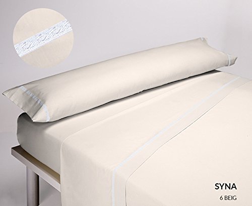 Dart Fantasy Syna Bettwäsche, aus Polycotton, Beige, 90 x 200 x 3 cm von Dart Fantasy