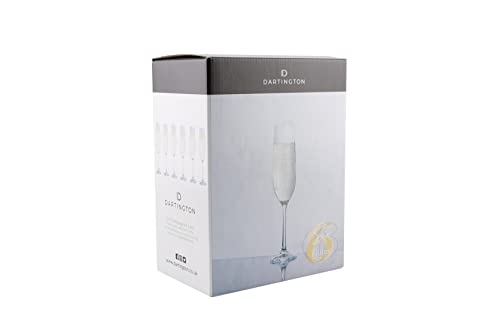 Dartington Crystal Champagnergläser / Sektkelche, Kristallglas, sechs Gläser Dartington Crystal Champagnergläser / Sektkelche, Kristallglas, sechs Gläser von Dartington Crystal