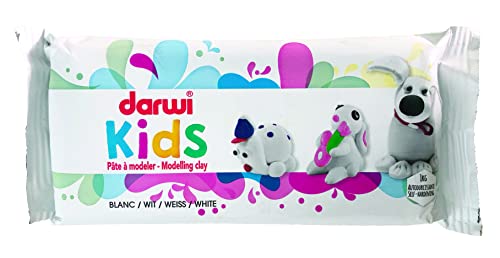 DARWI - DA0851000000C - Un Pain de Pâte à Modeler Naturelle - Malléable facilement par les Enfants - séchage à l'air libre - Blanc - 1KG - Prête à l'emploi - Autodurcissante - DARWI KIDS 1KG DARWI - DA0851000000C - Un Pain de Pâte à Modeler Naturelle - Malléable facilement par les Enfants - séchage à l'air libre - Blanc - 1KG - Prête à l'emploi - Autodurcissante - DARWI KIDS 1KG von DARWI