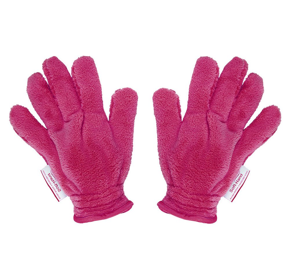 Das Blaue Wunder® SOFT Hand Staubhandschuh Mikrofasertuch (2er Set, Super Soft und Super Flauschig mit extra langen Fasern) von Das Blaue Wunder®