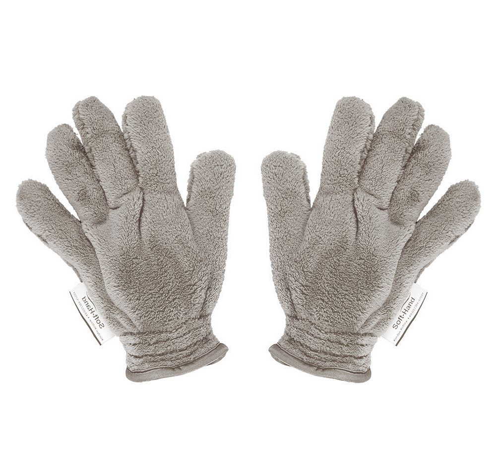 Das Blaue Wunder® SOFT Hand Staubhandschuh Mikrofasertuch (2er Set, Super Soft und Super Flauschig mit extra langen Fasern) von Das Blaue Wunder®