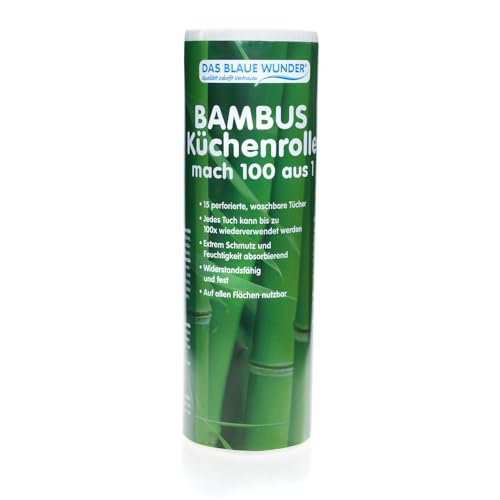 Das blaue Wunder - Bambus Küchenrolle aus 1 mach 100 (1) von Das blaue Wunder