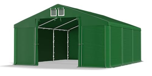 Das Company Lagerzelt 4x6m dunkelgrün wasserdicht Zelt 560g/m² PVC Plane hochwertig Zelthalle Summer SD - Faltpavillon, Gartenpavillon, Pavillon, Gartenhaus, Zeltgarage, Garagenzelt - Partyzelt Das Company Lagerzelt 4x6m dunkelgrün wasserdicht Zelt 560g/m² PVC Plane hochwertig Zelthalle Summer SD - Faltpavillon, Gartenpavillon, Pavillon, Gartenhaus, Zeltgarage, Garagenzelt - Partyzelt von Das Company