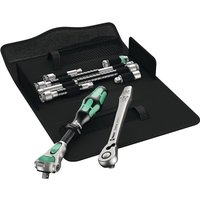 Knarrenset 1/4 Zoll 8 tlg Zyklop Speed/-Metal switch in Klapptasche Knarrenset 1/4 Zoll 8 tlg Zyklop Speed/-Metal switch in Klapptasche von Wera