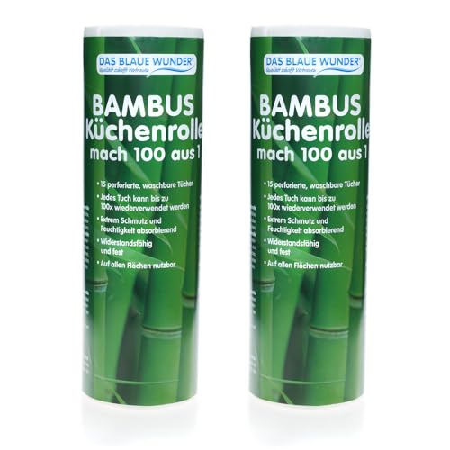 Das blaue Wunder - Bambus Küchenrolle aus 1 mach 100 (2) von Das blaue Wunder