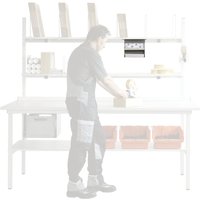 DIN-A4-Ablage mit Fachboden für DAHMEN Packtische Classic und Multiplex, verzinkt DIN-A4-Ablage mit Fachboden für DAHMEN Packtische Classic und Multiplex, verzinkt von DAHMEN