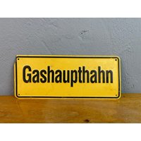 Gashaupthahn Schild Deko Sign von DasEmporium