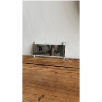 Metallschild Wandhängung Parken Edelstahl Schild Parkschild von DasEmporium