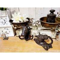 2Er Set Doppel Wandhaken "Pferd" Aus Gusseisen Garderobenhaken Stalldeko Haken Für Pferdestall Gusseiserne Kleiderhaken Hof-Deko Reitverein von DasLandhus