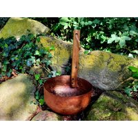 Ausgefallene Vogeltränke "Schöpfkelle" Wandschale Zum Bepflanzen Pflanzschale Wassertränke Gartendeko Landhausstil Vogelbad von DasLandhus