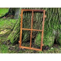 Stallfenster 75x48cm Scheunenfenster Gussfenster Rechteckiges Stahlfenster Eisenfenster von DasLandhus