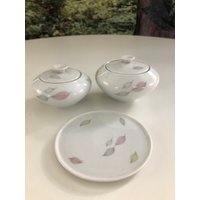 Porzellandosen 2x, Vintage von DasRosenShop