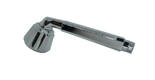 Retro Star Handbrause Kunststoff verchromt Duschkopf Brausekopf mit 2 Strahlarten von dasTRAUMBAD